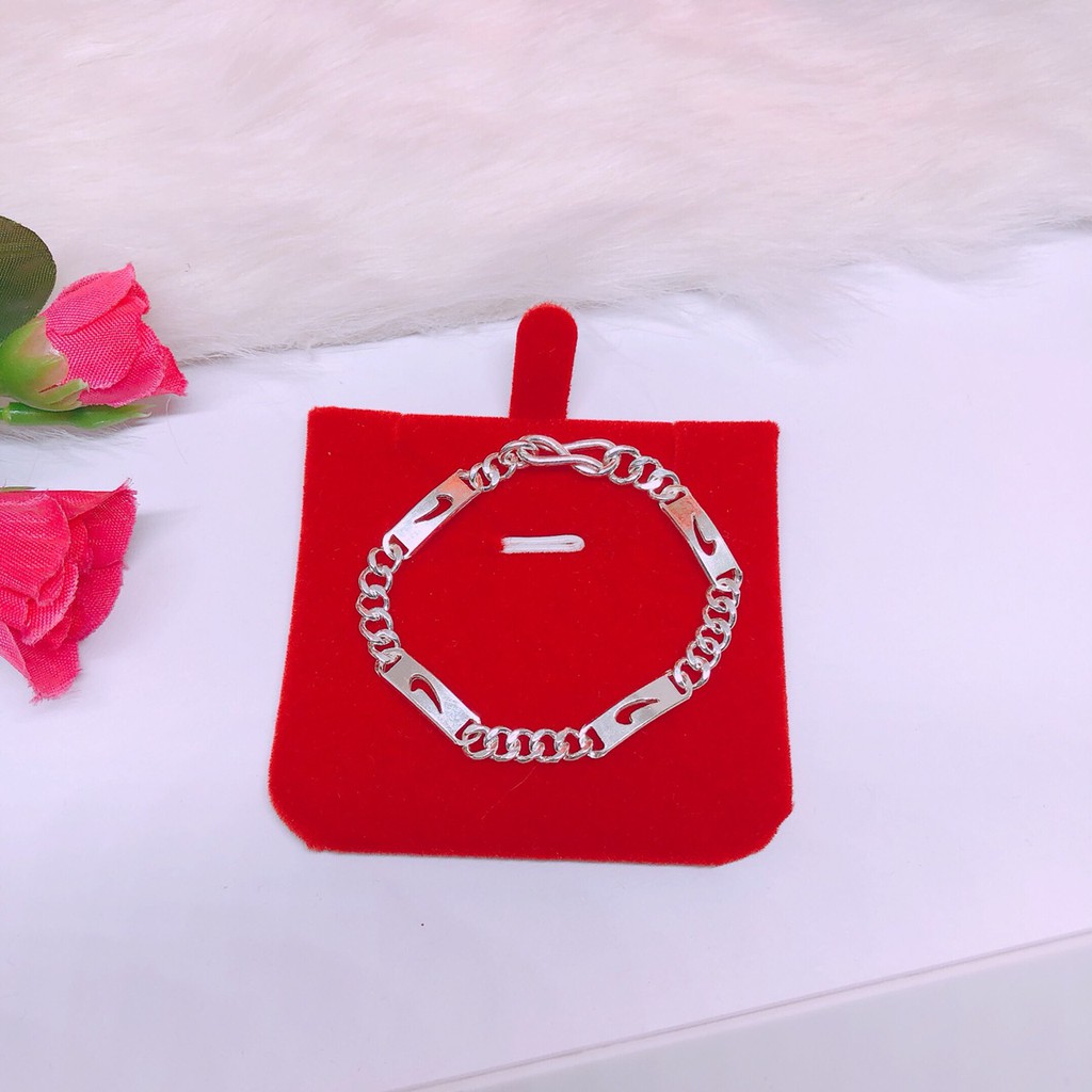 LẮC TAY BẠC TA CHO BÉ TRAI MÃ LT007513 - Shop bạc BiBi cam kết bạc chuẩn, chất lượng, kèm bảo hành