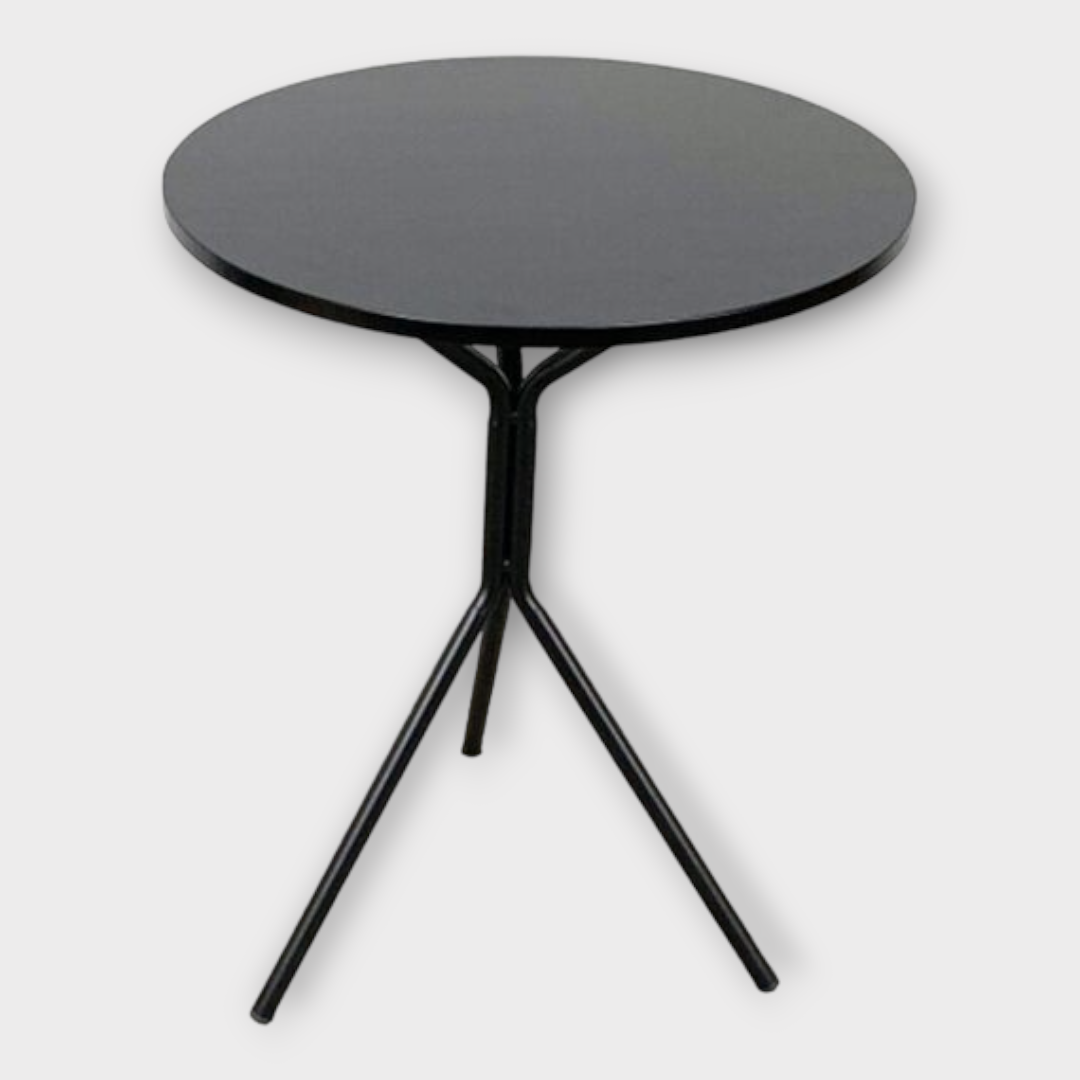 [Freeship] Bàn café tròn IBIE Ines chân sắt sơn tĩnh điện, tùy chọn màu sắc, mặt bàn, gia công tỉ mỉ