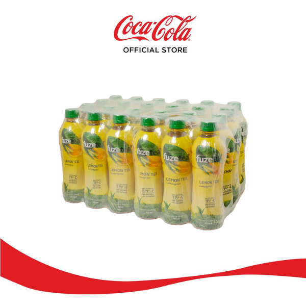Lốc 24 Chai FUZETEA+ Chanh Sả (450ml/Chai)
