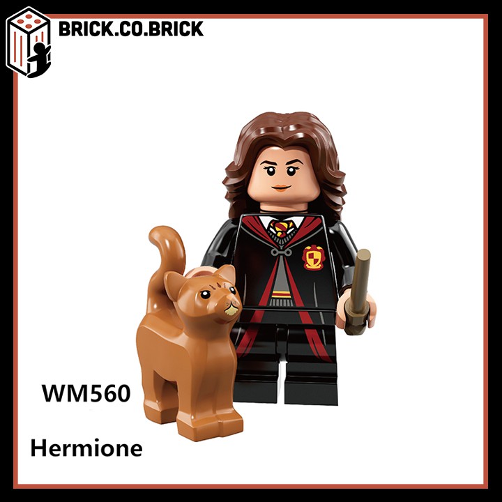 Harry Potter Phù Thủy Phép Thuật Trường Hogwarts Minifigures Đồ chơi Lắp ghép Xếp hình Mô hình WM6040