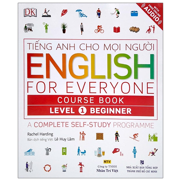 Fahasa - Tiếng Anh Dành Cho Mọi Người - English For Everyone - Level 1 Beginner - Course Book