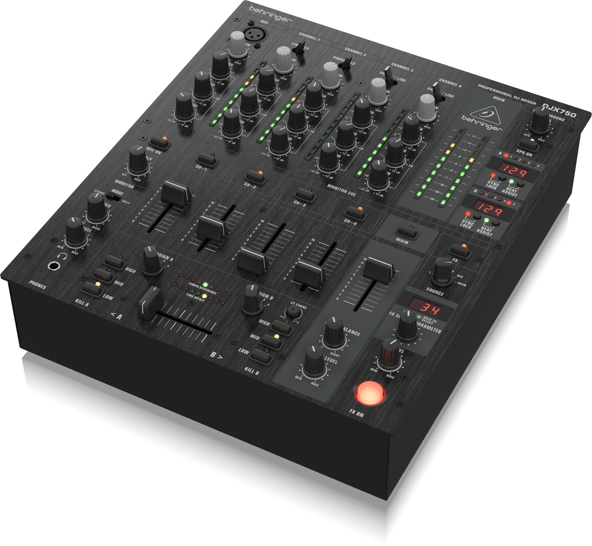 Máy trộn DJ PRO MIXER DJX750