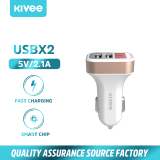 Bộ sạc ô tô Tẩu củ sạc nhanh đa năng cho xe hơi xe ô tô USB( 2.1A, Quick Charge 3.0 sạc nhanh ) -(UT501P) KIVEE thumbnail