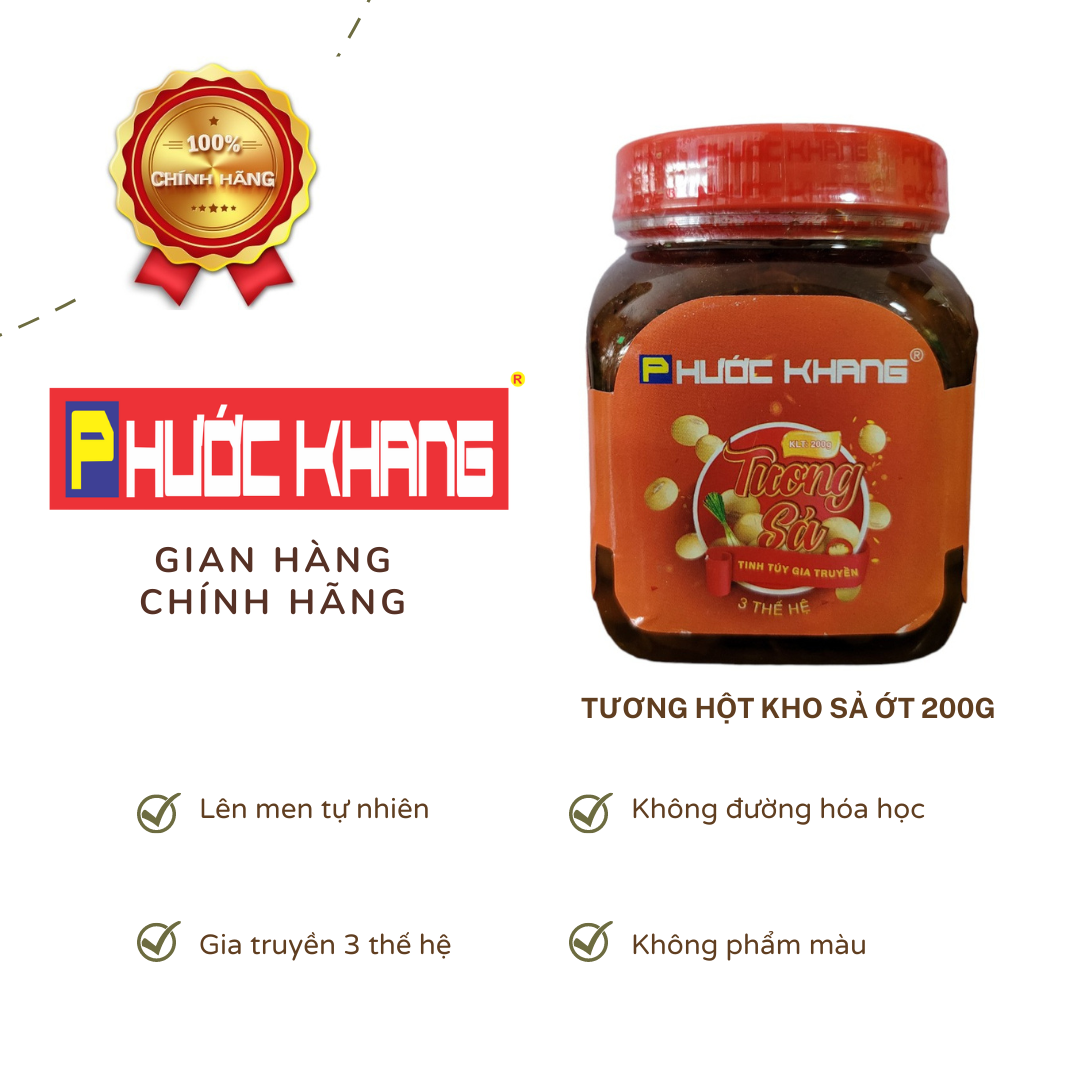 Tương sả Phước Khang 200g - Đặc sản Vĩnh Long