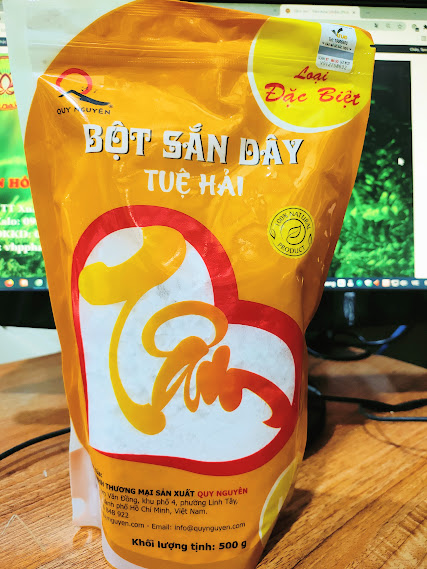 BỘT SẮN DÂY QUY NGUYÊN 500gr
