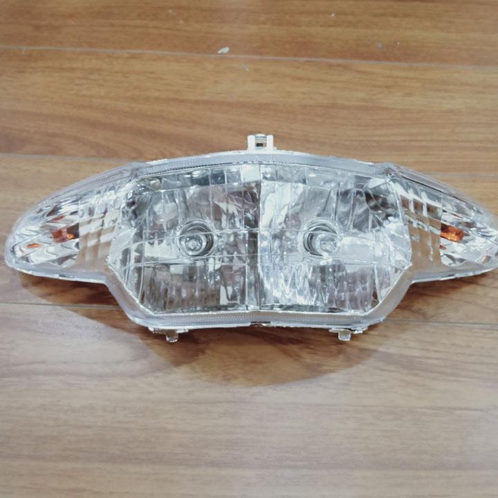 Đầu đèn pha xe WAVE 2 bóng tròn cực sáng