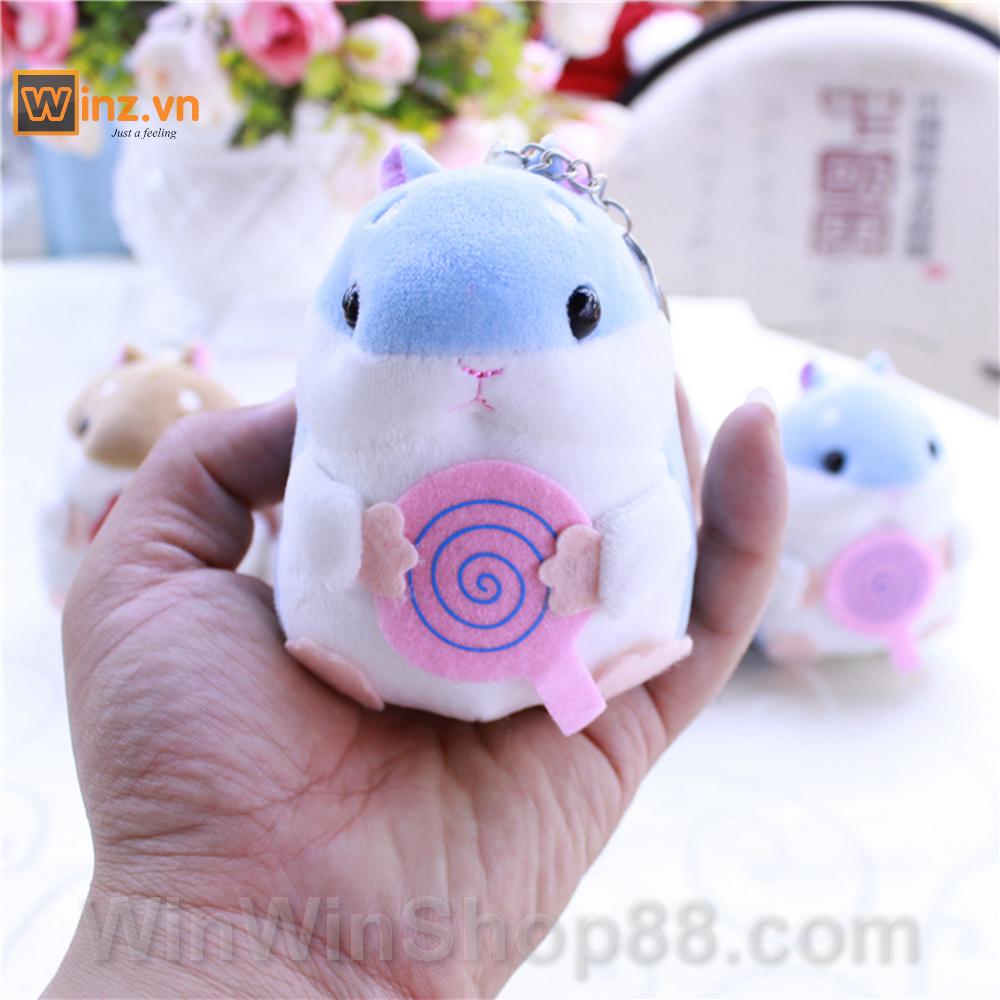 [FREESHIP MAX 15K][HCM]Combo 2 Móc khóa gấu bông Hamster V.2