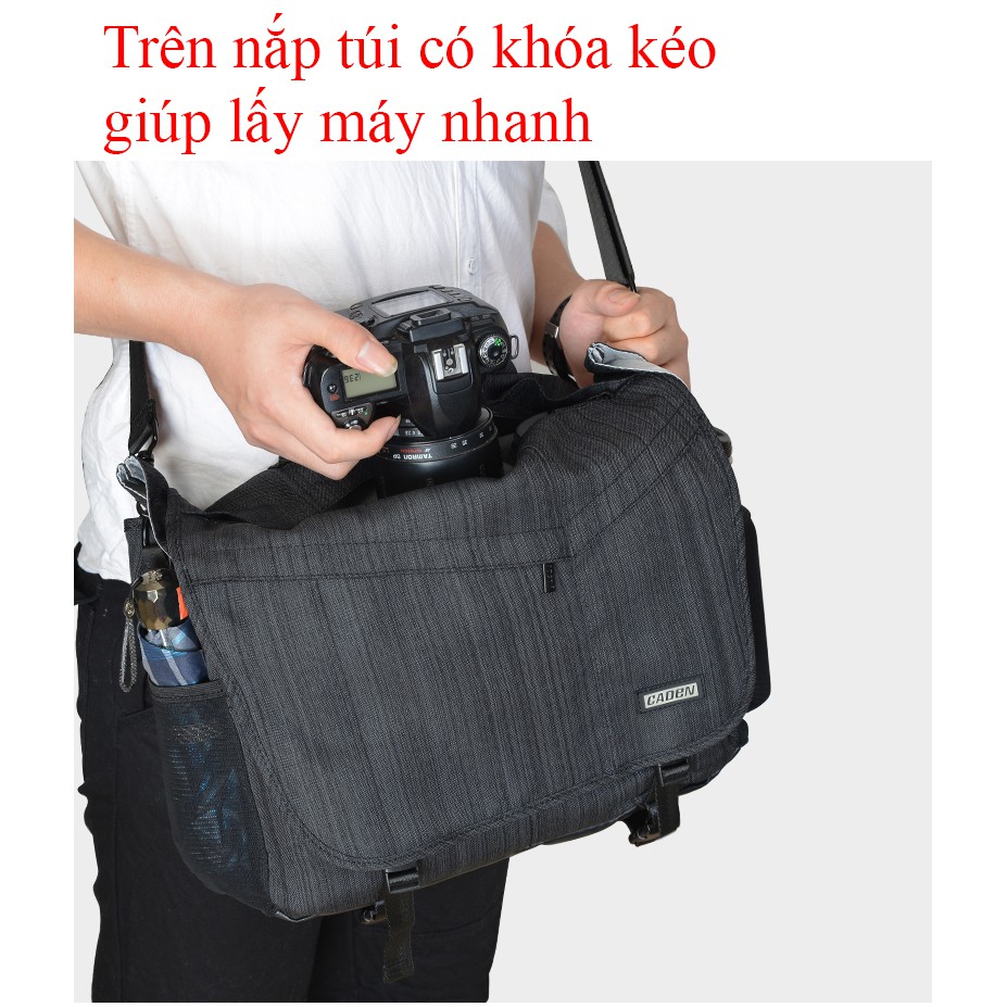 [HCM]Túi máy ảnh caden k11 size lớn