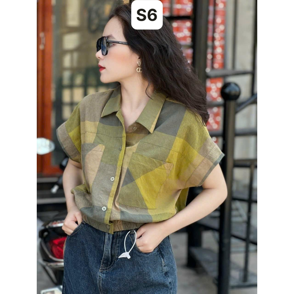 [Nhập LAZFASHION32 - giảm 60K] Áo Sơ Mi Phối Màu Siêu Hot