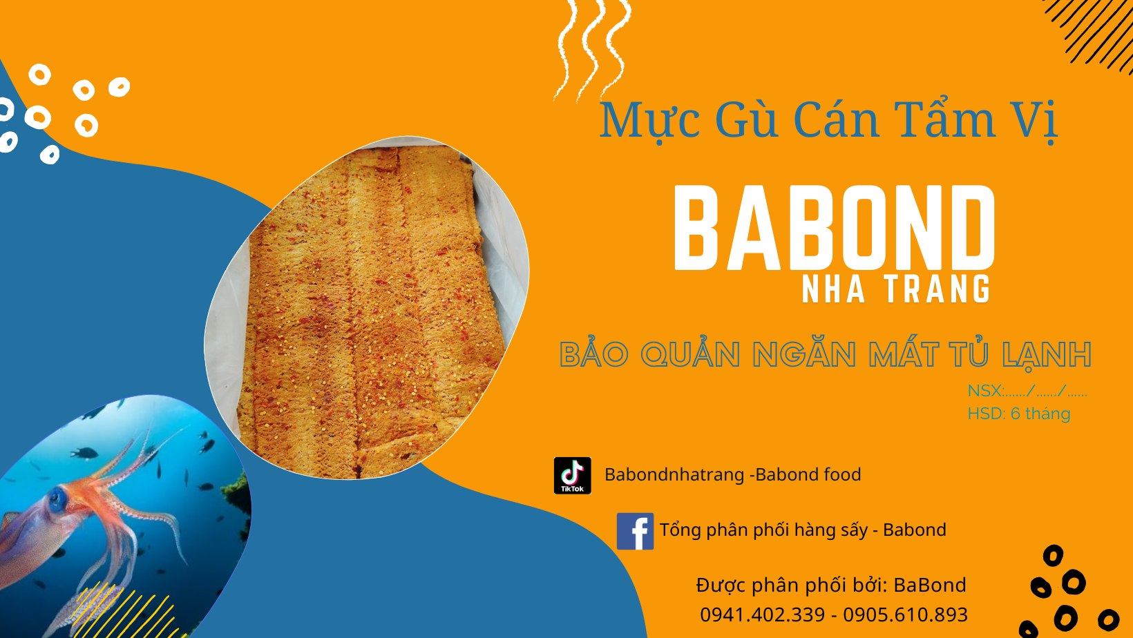 Mực cán tẩm vị - đặc sản Nha Trang