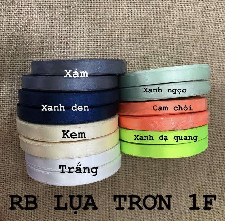 [HCM]RUY BĂNG LỤA TRƠN 1F