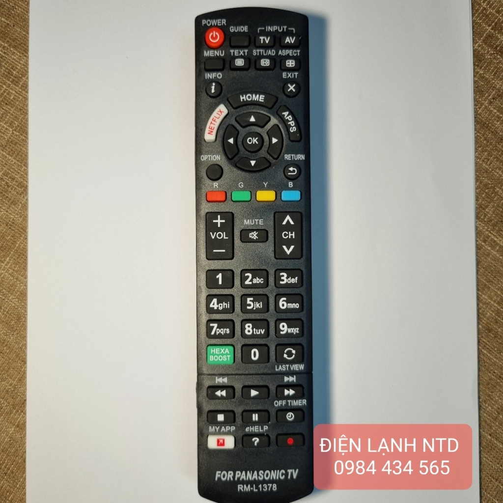 Điều khiển TV Panasonic - Remote tv Panasonic