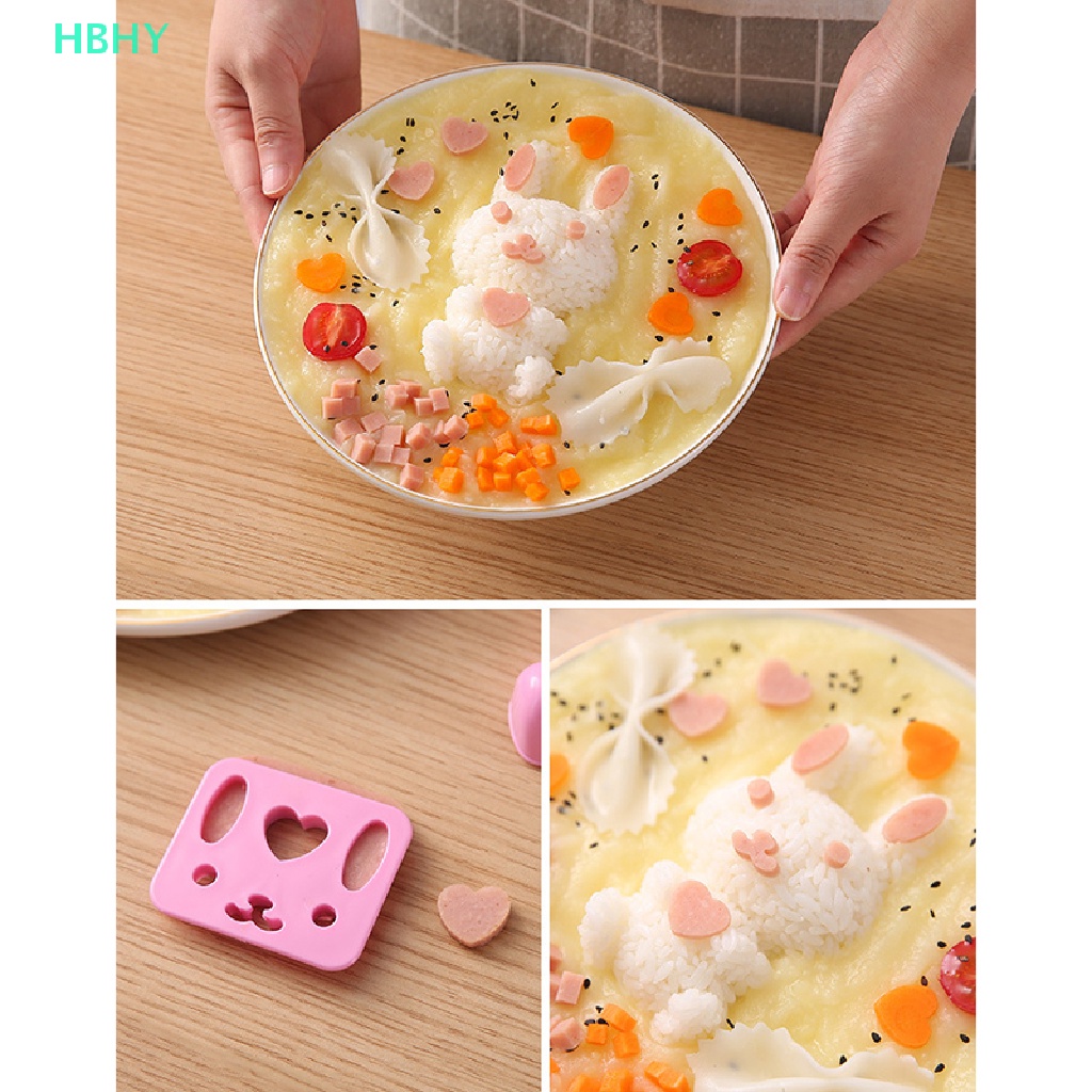 1 Khuôn Làm Cơm Bento Hình Thỏ Con Đáng Yêu