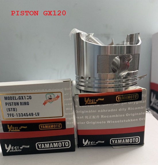 Piston, séc măng, tay dên máy nổ Honda GX120