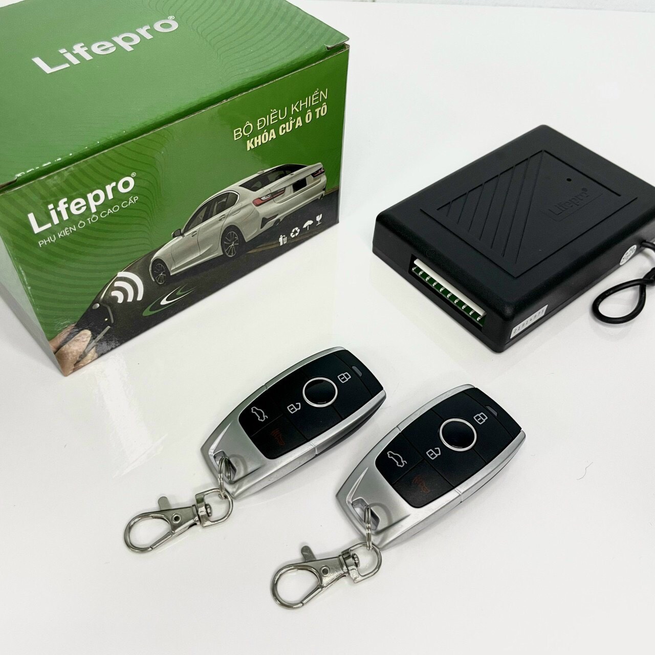 Bộ điều khiển khóa cửa ô tô lifepro l511-rc 12v