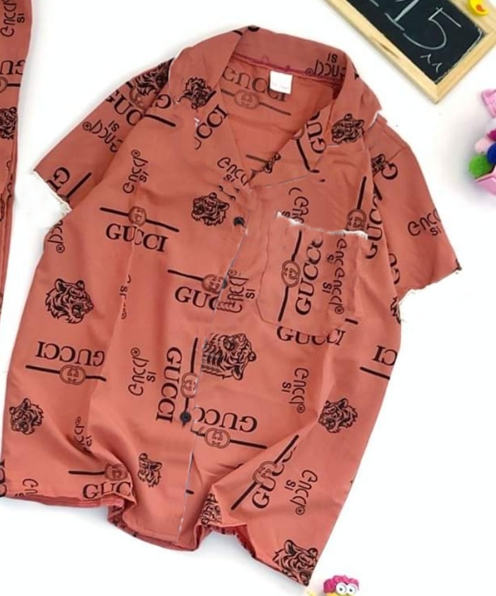 Pijama kate lụa ngắn guci