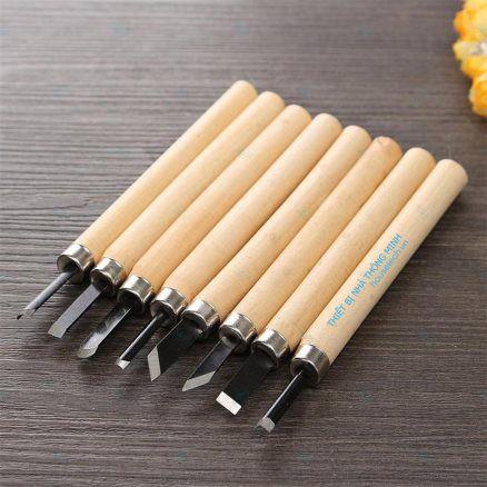 Bộ 10 dao khắc đục tiện gỗ HT285-10