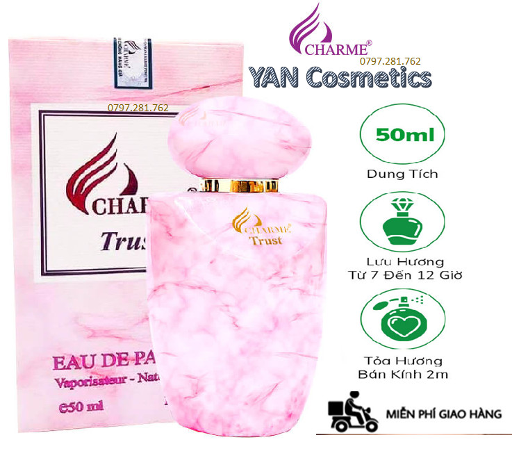 [ FREE SHIP ] Nước hoa Trust 50ml/nước hoa nữ trust 50ml ( CAM KẾT HÀNG CHÍNH HÃNG )