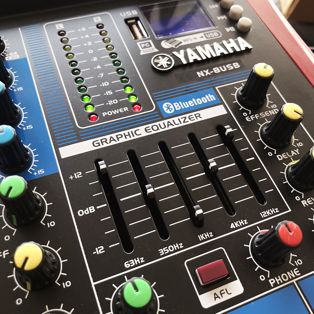 Mixer bàn Yamaha NX-8 USB mẫu mới