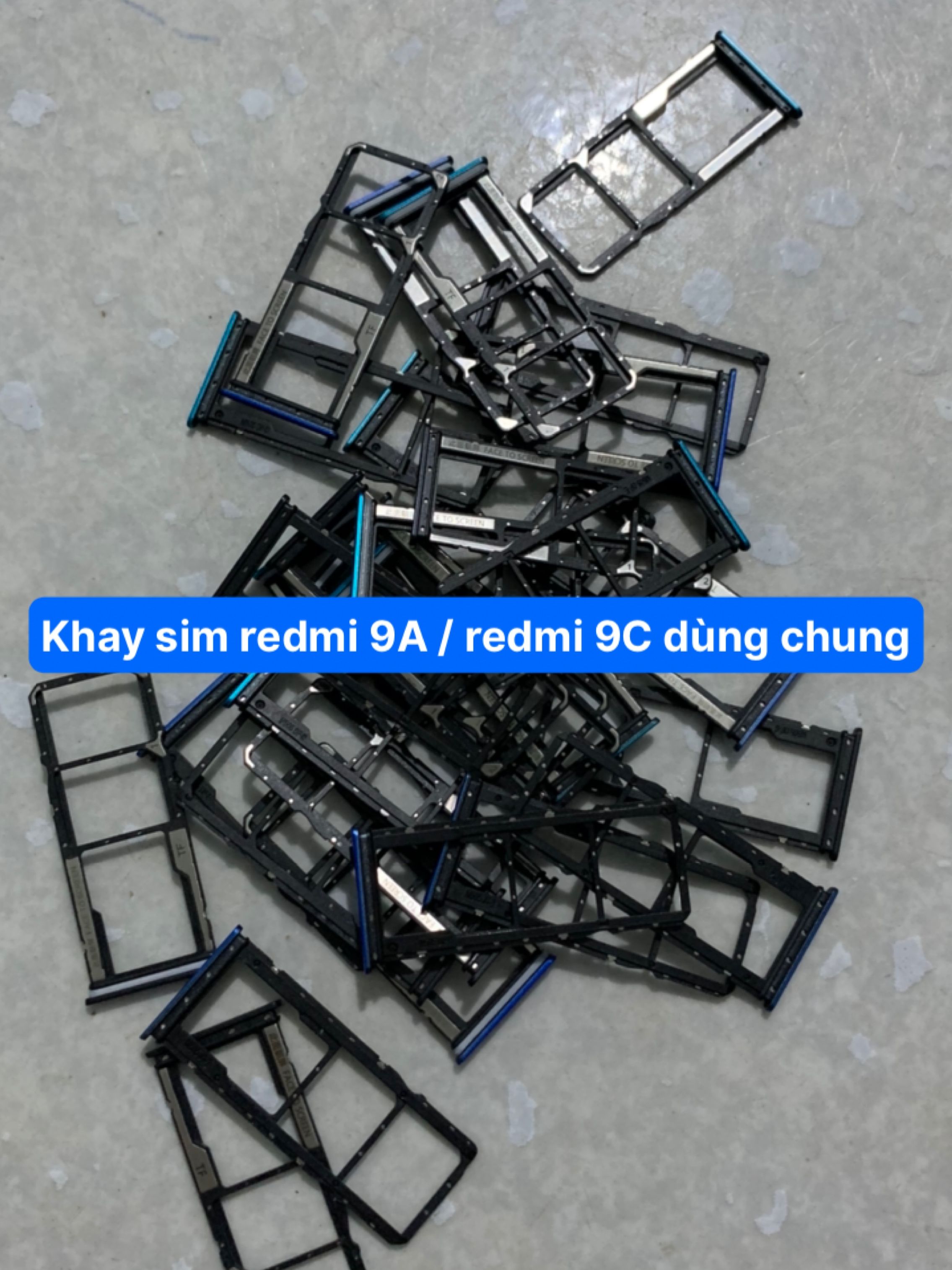 khay sim xiaomi Redmi 9A / 9C dùng chung