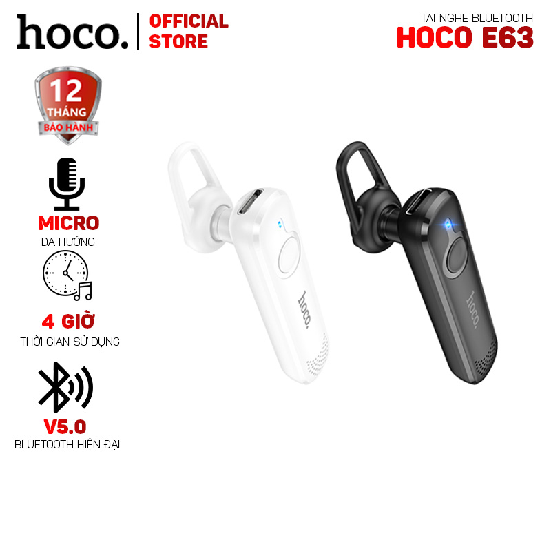 Tai Nghe Bluetooth Hoco E63 1 Bên V5.0 Có Mic