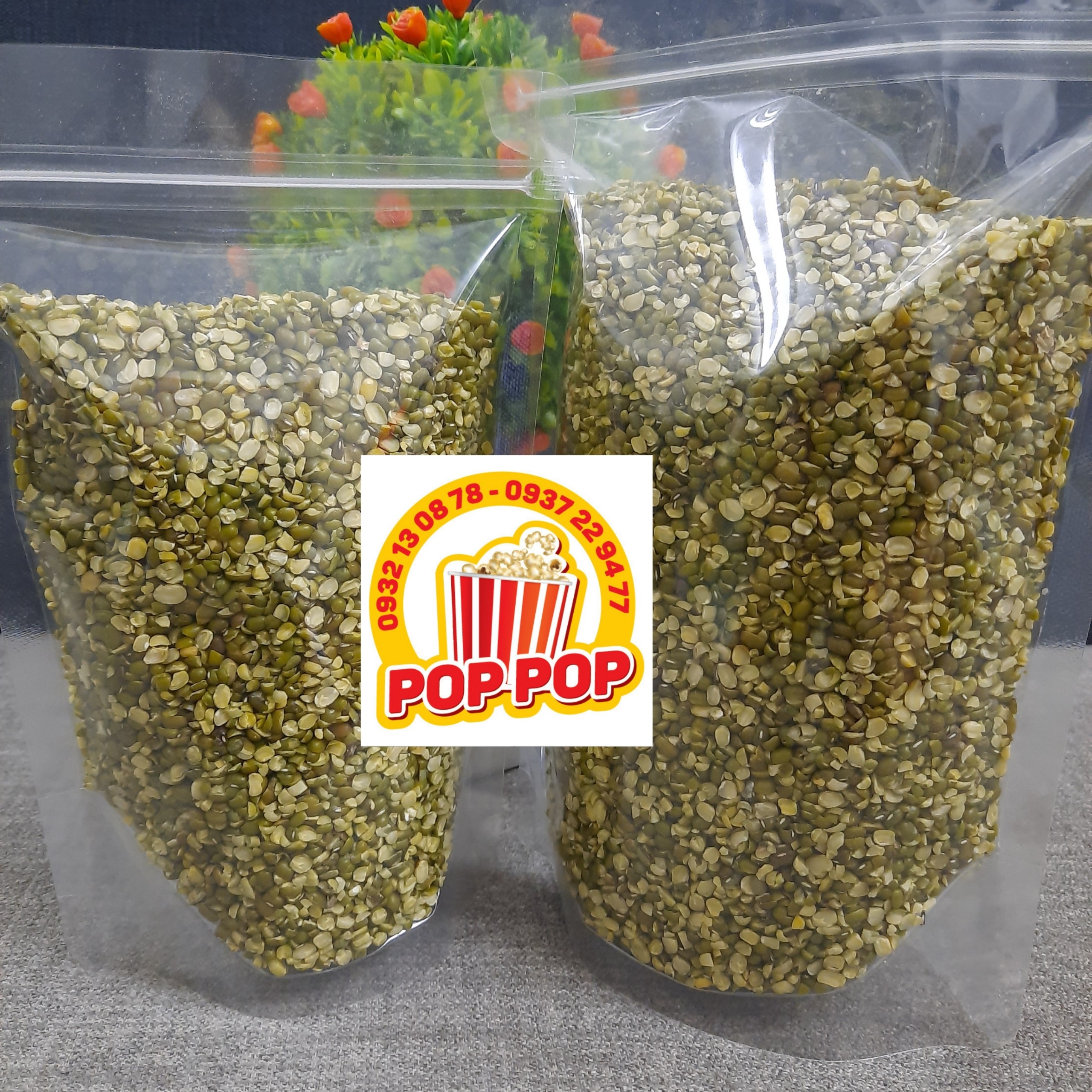 500g Đậu xanh cà còn vỏ