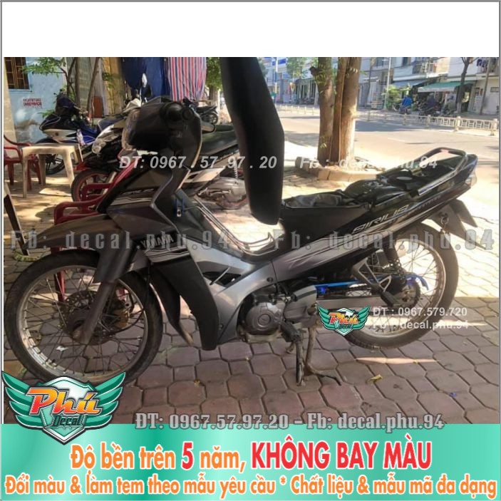 Tem rời Sirius Xám trắng zin -mã 3
