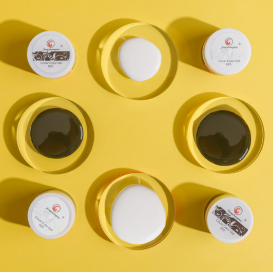 gel vẽ đen trắng nail