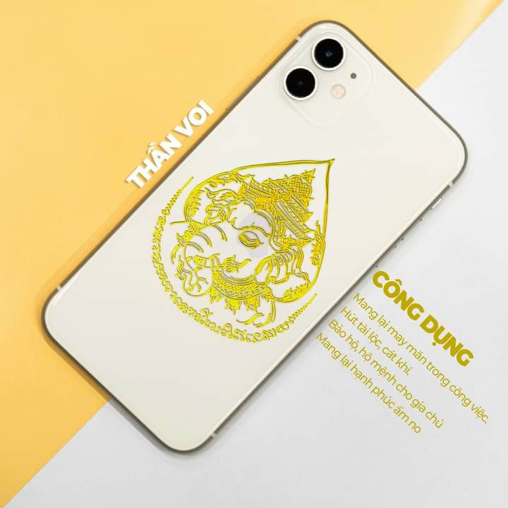 LINH PHÙ THẦN VOI GANESHA MAY MẮN VÀ THÀNH CÔNG THÁI LAN