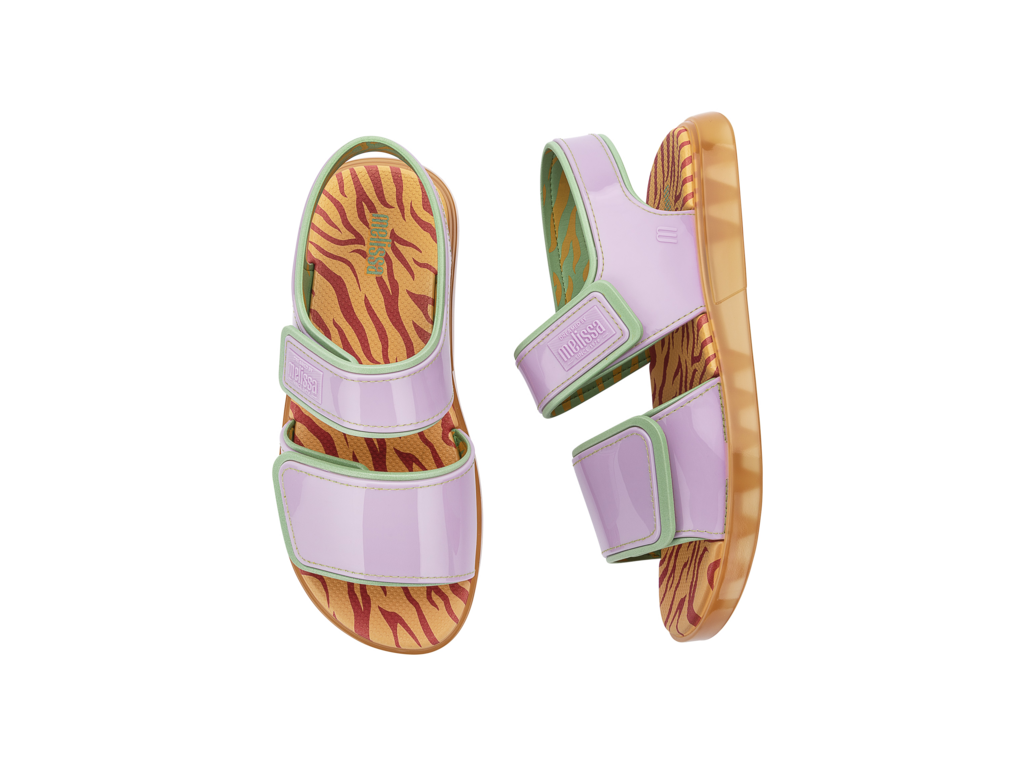Giày sandals Melissa Papete Zone AD - Hồng