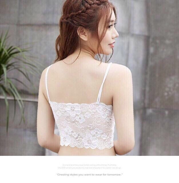 Áo Bra Quây Ngực Ren Hoa Siêu Xinh