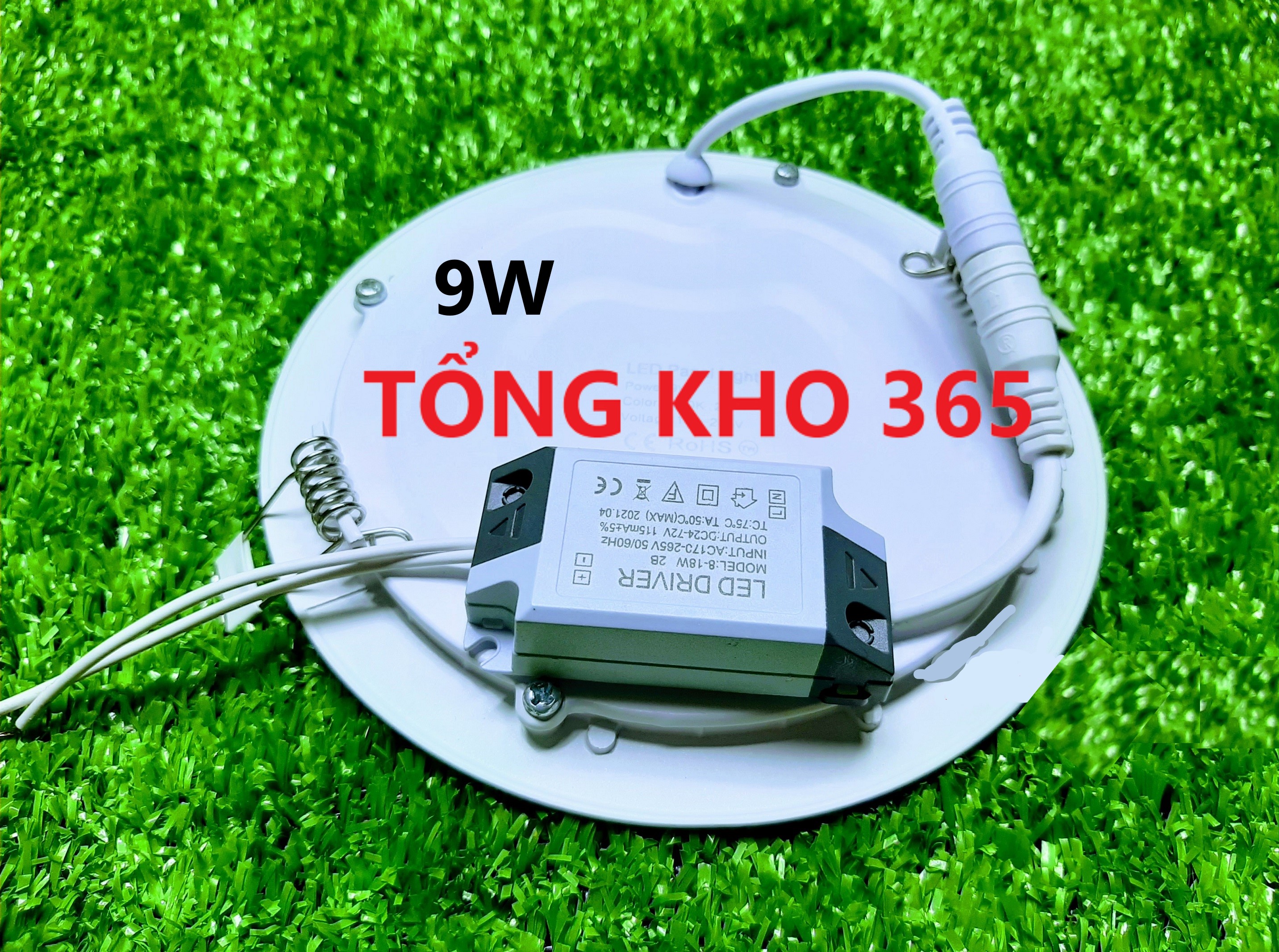Đèn Led Âm Trần 9W Siêu Mỏng - Bảo Hành 12 Tháng