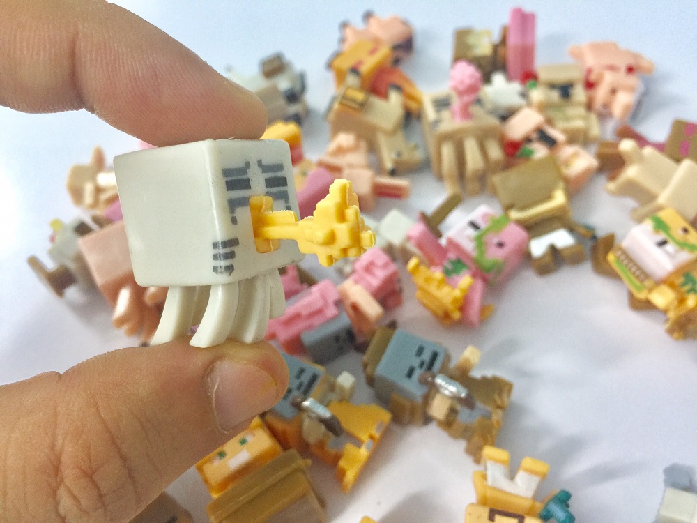 random 10 nhân vật minecraft mini figure