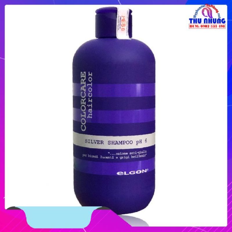 [HCM]Dầu gội dành cho tóc tẩy trắng tóc bạch kim Silver Shampoo Elgon 300ml giá rẻ