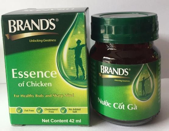 [HCM]Nước Cốt Gà Brands 42ml bộ 6 hũ từ Thái Lan- PP Sâm Yến 3A