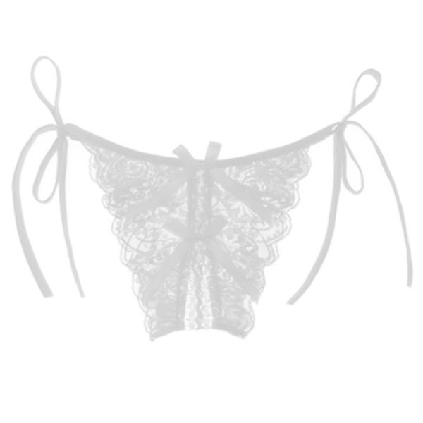 Quần lót nữ ren lọt khe - Màu trắng