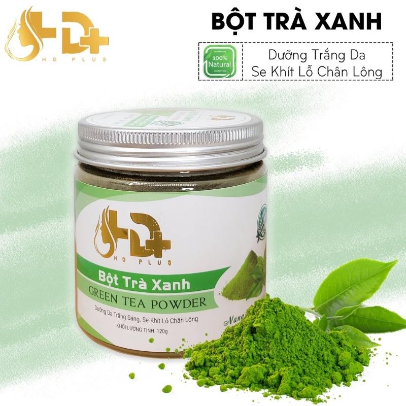 Bột Trà Xanh Nguyên Chất HD Plus 120g