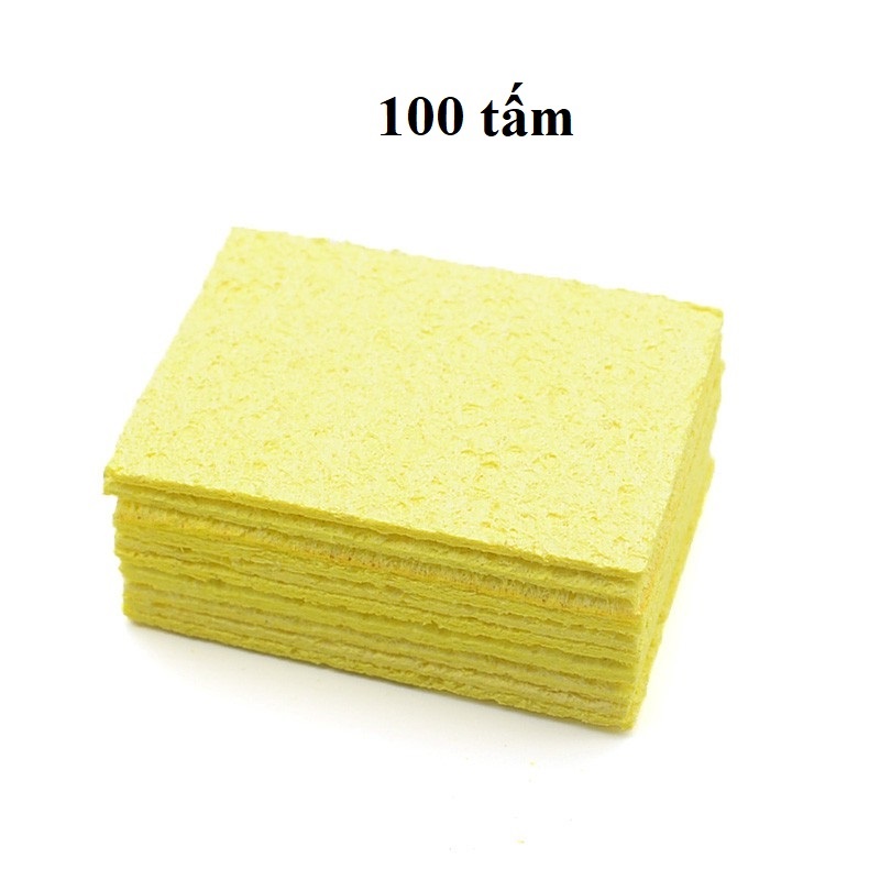 Combo 10 miếng bọt biển dùng để vệ sinh mỏ hàn điện tử -
