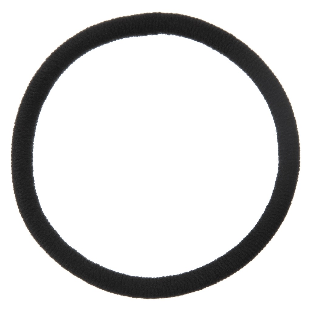 [HCM]MUJI - DÂY THUN CỘT TÓC LOẠI DÀY MÀU ĐEN