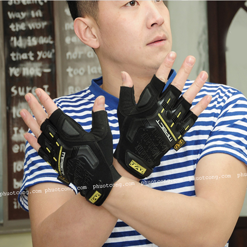 [HCM]Găng tay xe máy Mechannix hở ngón