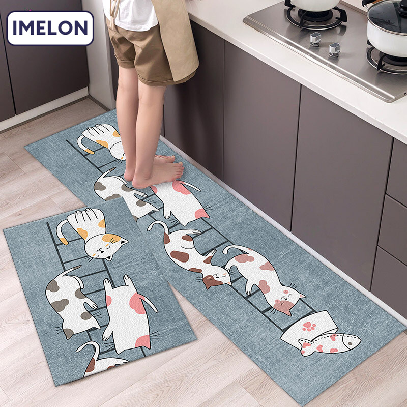IMELON Buy 1 Get 1 Free gift Free Whole Store Floor mats Kitchen carpets, simple bathroom entrance mats, long household floor mats