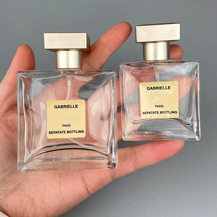 Chai lọ đựng nước hoa thủy tinh vuông kiểu Essence 25ml