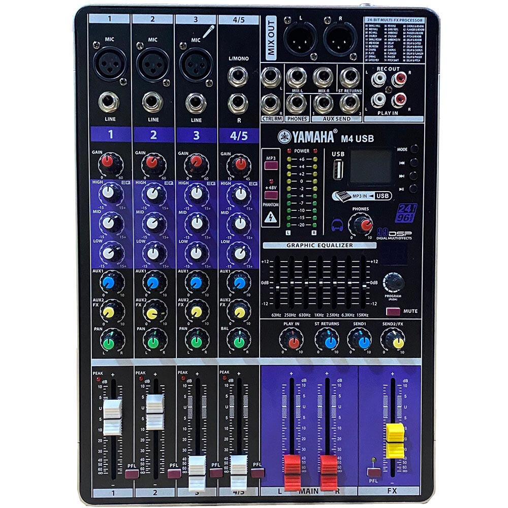 [HCM]Mixer Yamaha M4 USB Bluetooth
