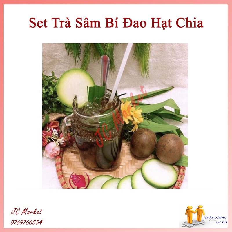 Combo Trà Sâm Bí Đao Hạt Chia