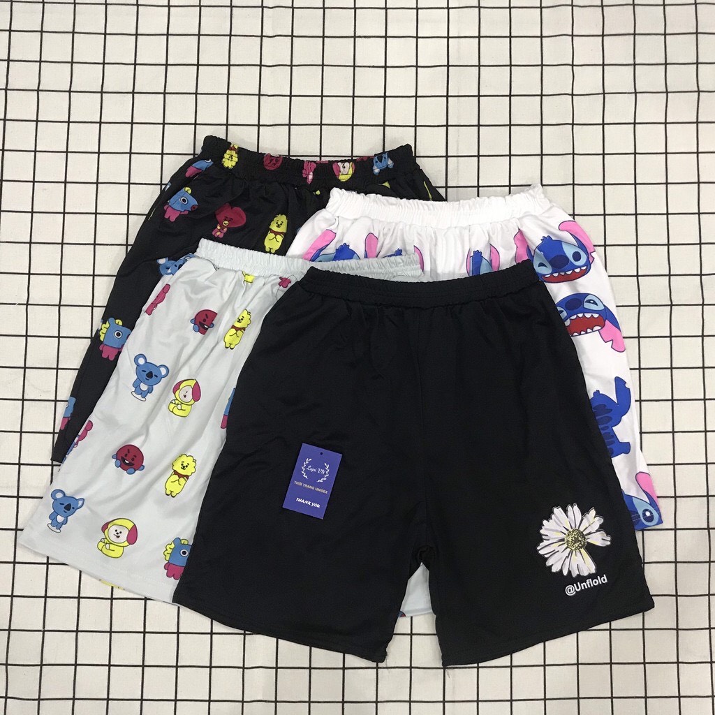 Quần Đùi Hoạt Hình [ Nhiều Mẫu ] Siêu Đáng Yêu , Thun Coton , Freesize , Quần Đùi Hàn Quốc Đẹp , Quần Đùi Thú Cute TTSLB0080