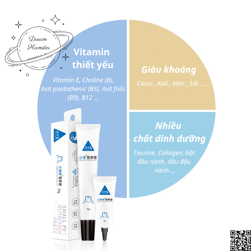 Gel dinh dưỡng Bucatstate cho Hamster, thỏ, bọ, nhím ...