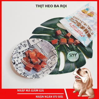 Bánh thưởng cho chó Sumiho Ba rọi heo 100gr túi Đồ ăn cho chó mèo thú cưng thumbnail