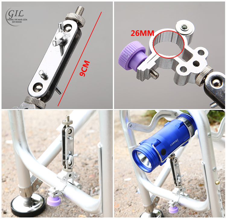 pass gác chân - pass chống cần đôi - pass đèn pin