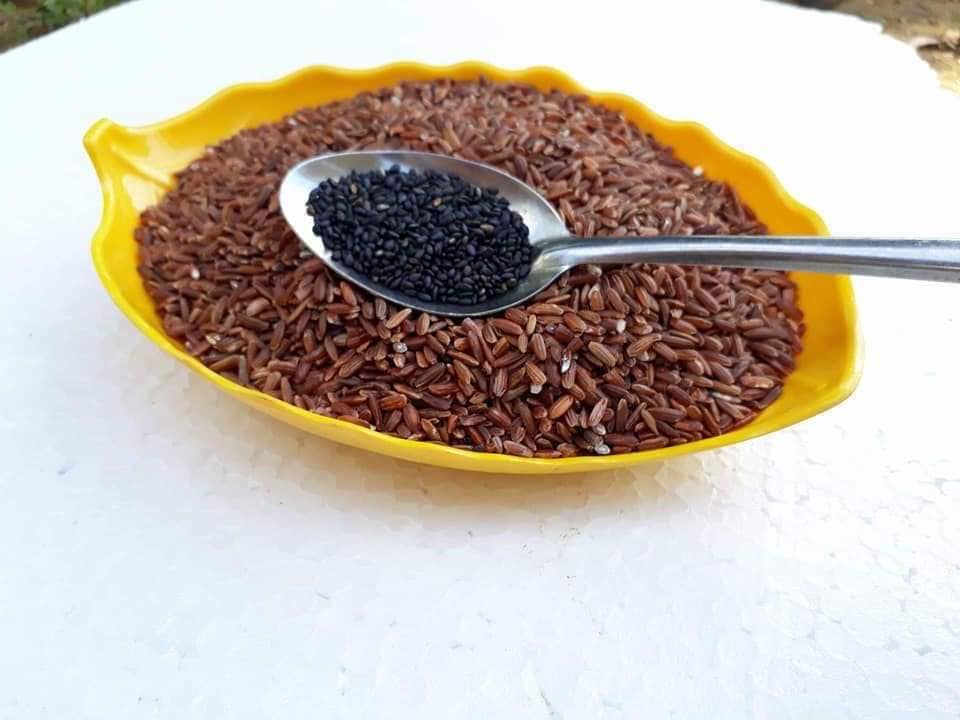 1 kg Bột Gạo lứt mè đen rẫy