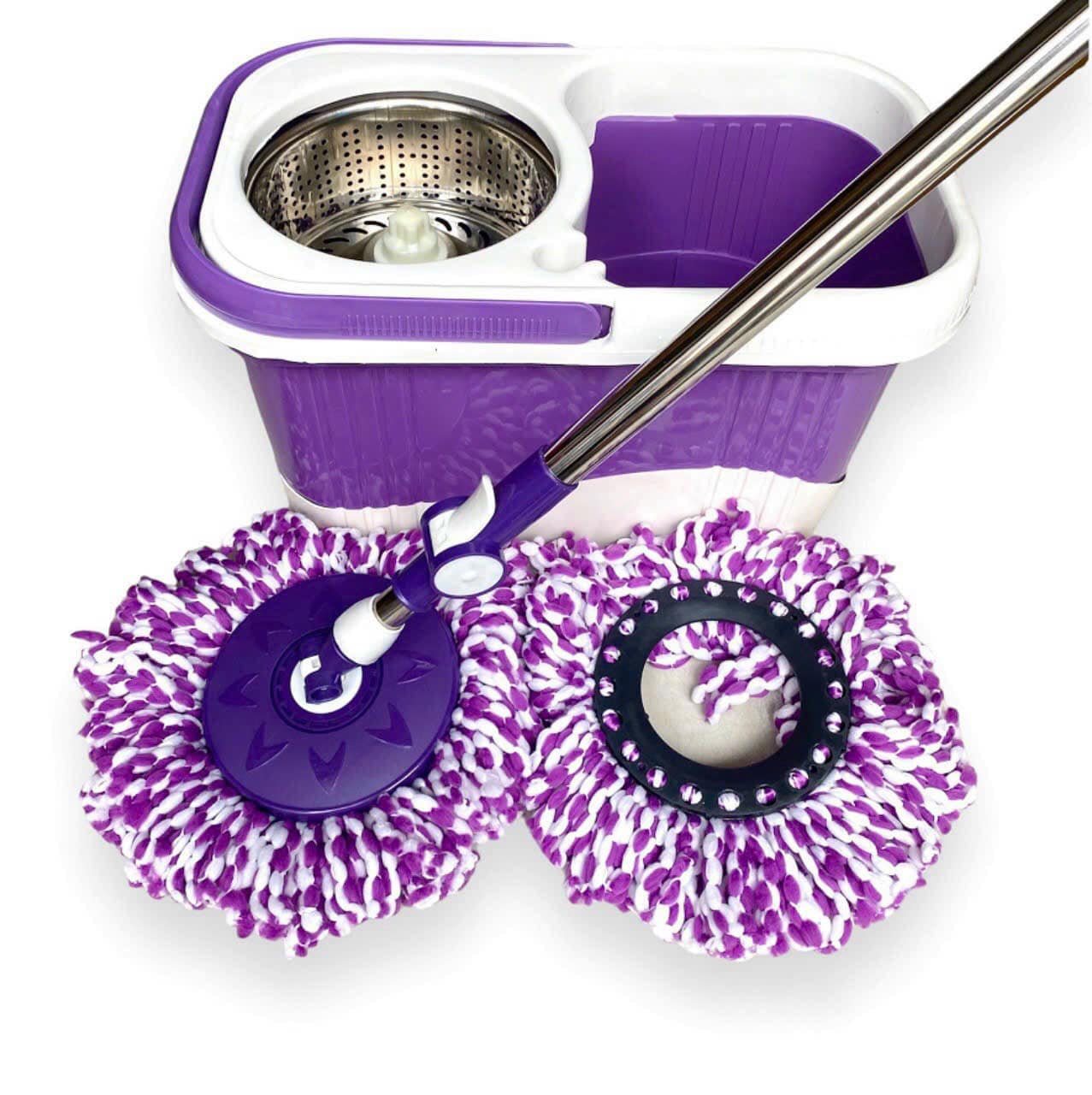 360 Degree Rotating High Quality Super Absorbent Mop Bucket Set